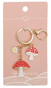 Keychains: Toadstool Keyring 12cm
