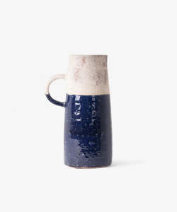 Monte Terracotta Jug Dark Blue