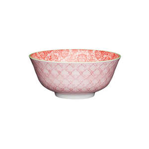 MK Bowl 15.5cm Red Damask
