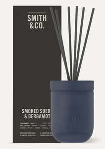 Home Fragrance: Smith & Co Smoked Suede & Bergamont Diffuser 200ml