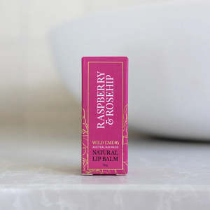 WE Raspberry & Rosehip Natural Lip Balm