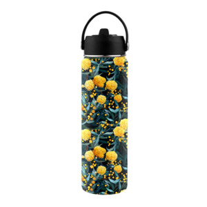 Chunky Water Bottles: Golden Wattle Water Bottle