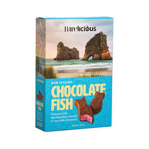 Sweet Treats: Purelicious Sweets Boxed Chocolate Fish 120g