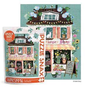 Puzzles: Daisys Flower Shop 100p Snax Puzzle