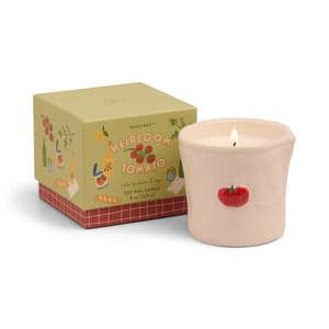 Candles Diffusers: Heirloom Tomato Bistro Ceramic Candle