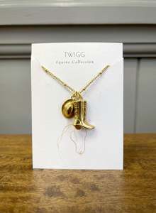 Cowboy Double Necklace Gold