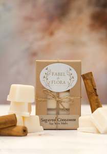 Fabel Flora Soy Wax Melts: Sugared Cinnamon Soy Wax Melts