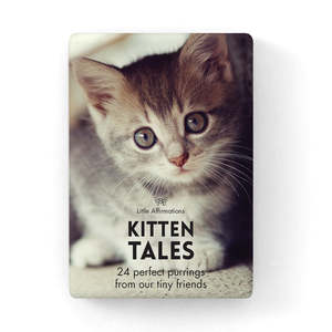 Note Card Packs: Kitten Tales Quotation Cards