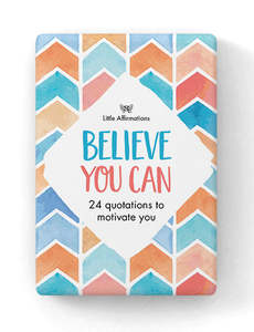 Note Card Packs: Believe You Can Quotation Cards