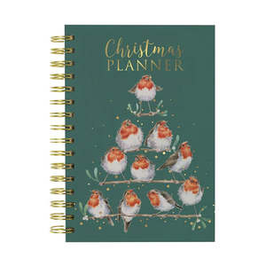 Wrendale Collection: Wrendale Christmas Planner Rockin Robins