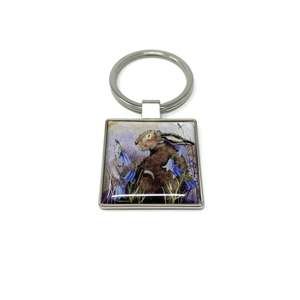 Keychains: Hare & Harebell Key Ring