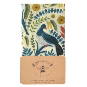Beeswax Wraps: Kereru Medium Beeswax Wrap