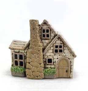 Cream Stone Cottage TeaLight 053