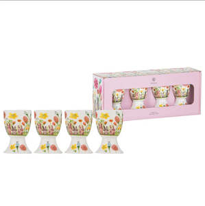 Table Top: Playful Bunnies 4pack Egg Cups