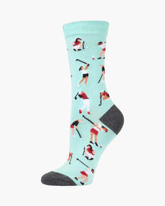 Womans Bamboo Socks: W Tee It High Bamboo Sock