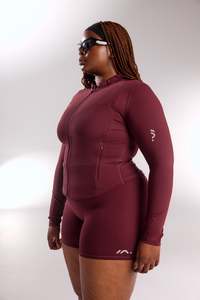 FORM JACKET DEEP CHERRY