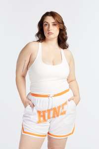 SUMMER PERFORMANCE CROP SINGLET PEARL