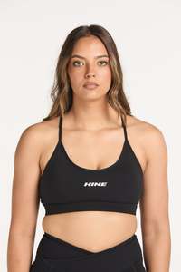 THIN RACER BRA ONYX