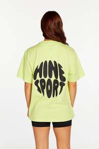 Hine: HINE SPORT TEE LIME