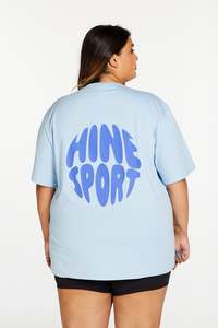 Hine: HINE SPORT TEE SKY BLUE