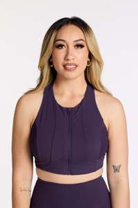 Final Sizes Hine: MESH BRA MIDNIGHT