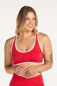 FORME CONTRAST BRA RED