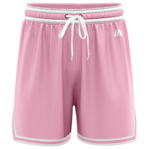 iAthletic Casual Basketball Shorts Men's - Pink/White