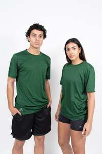 Ia Performance: iAthletic Performance Short Sleeve Tee - Green