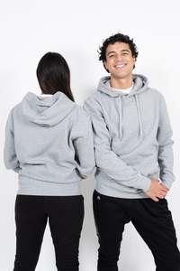 IAthletic Cotton Hoodie - Grey Marle
