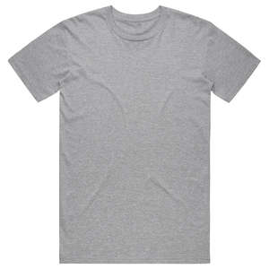 Ia Streetwear: iAthletic Cotton Short Sleeve Tee - Grey Marle