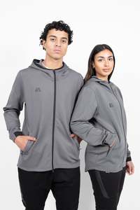 iAthletic Pro Zip Hoodie - Grey