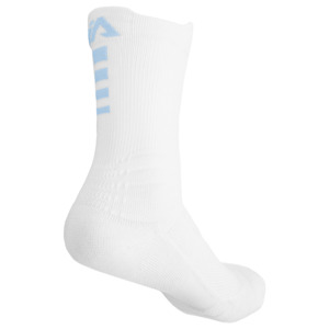 iAthletic Elite Performance Socks - White/White/Light Blue