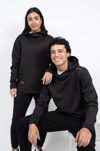 Performance Pro Pocket Hoodie: iAthletic Pro Pocket Hoodie - Black