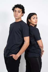 iAthletic Cotton Short Sleeve Tee - Navy