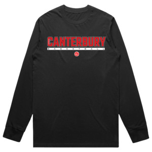 Canterbury Cougars: Canterbury Cougars Long Sleeve Cotton Tee