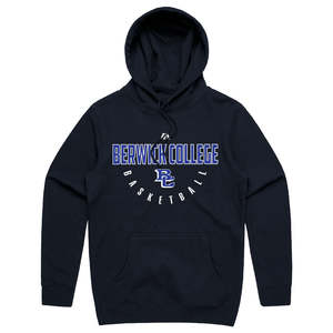 Berwick College: Berwick College Cotton Hoodie - Navy