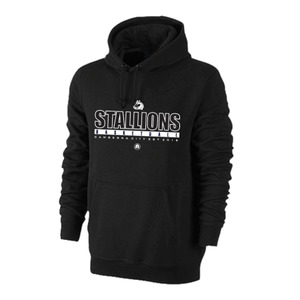 Canberra City Stallions: Canberra City Stallions Black Cotton Hoodie