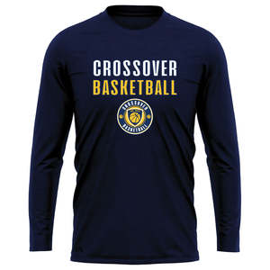 Crossover Basketball Performance Long Sleeve Tee