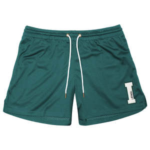 All Shorts: iAthletic Essential Shorts Unisex Embroidered Patch - Green