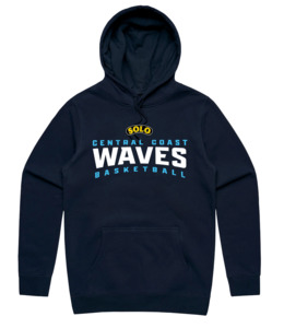 Central Coast Waves: Central Coast Waves Cotton Hoodie