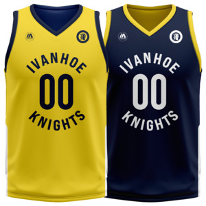 Ivanhoe Knights: Ivanhoe Knights Reversible Playing Singlet