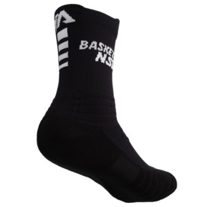 Basketball NSW Elite Socks - Black/White
