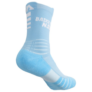 Bnsw Sale: Basketball NSW Elite Socks - Carolina Blue