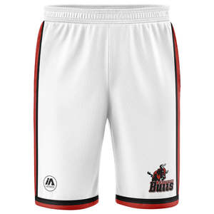 Eastern Bulls: Eastern Bulls Playing Shorts - White