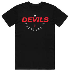 Devils Basketball: Devils Basketball Cotton Tee