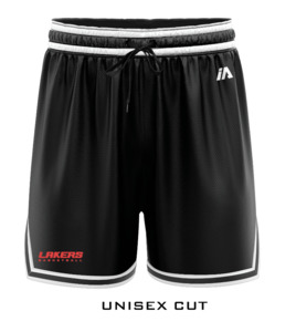 Lakers Casual Shorts - Black/White