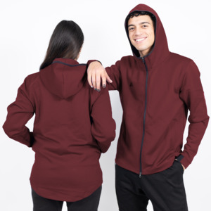 iAthletic Pro Zip Hoodie - Maroon