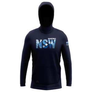 Basketball NSW Embed Logo Pro Pocket Hoodie