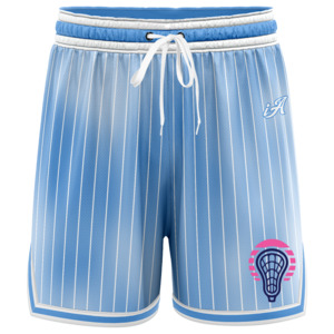 Lacrosse Australia U15 Nationals Casual Shorts - Faded Stripe Blue