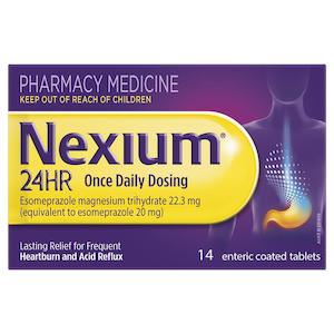 Nexium 24hr Esomeprazole Tablets
